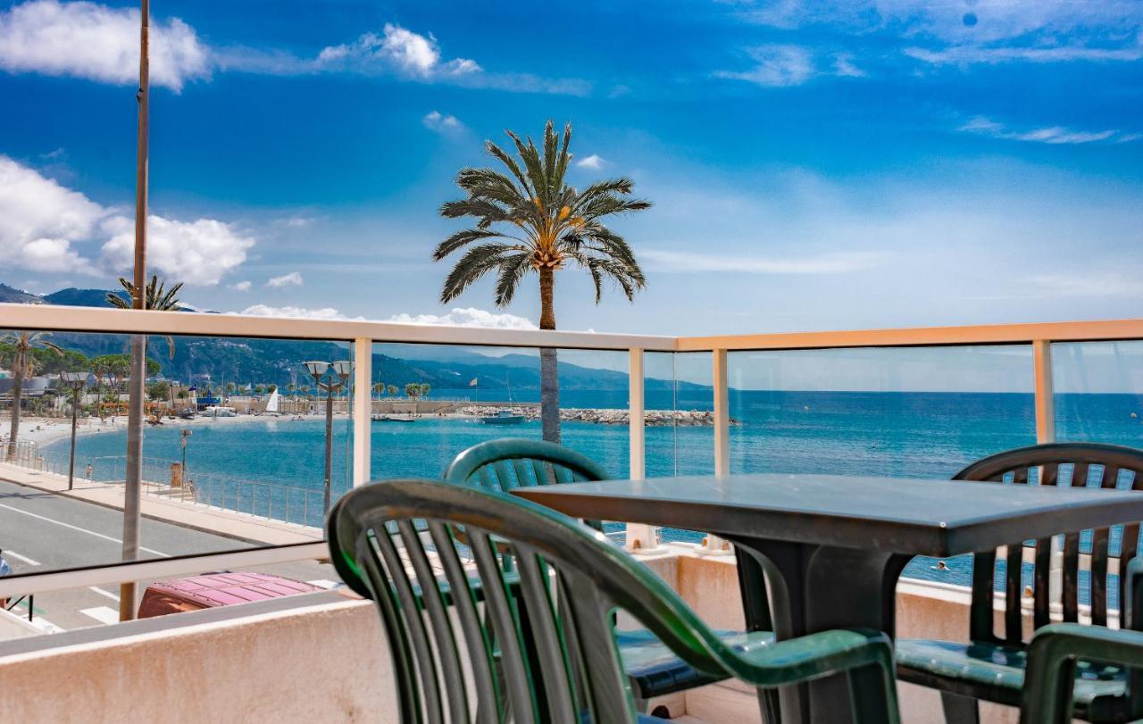 Hotel Et Appartements Reine D'Azur Рокбрюн-Кап-Мартин Екстериор снимка
