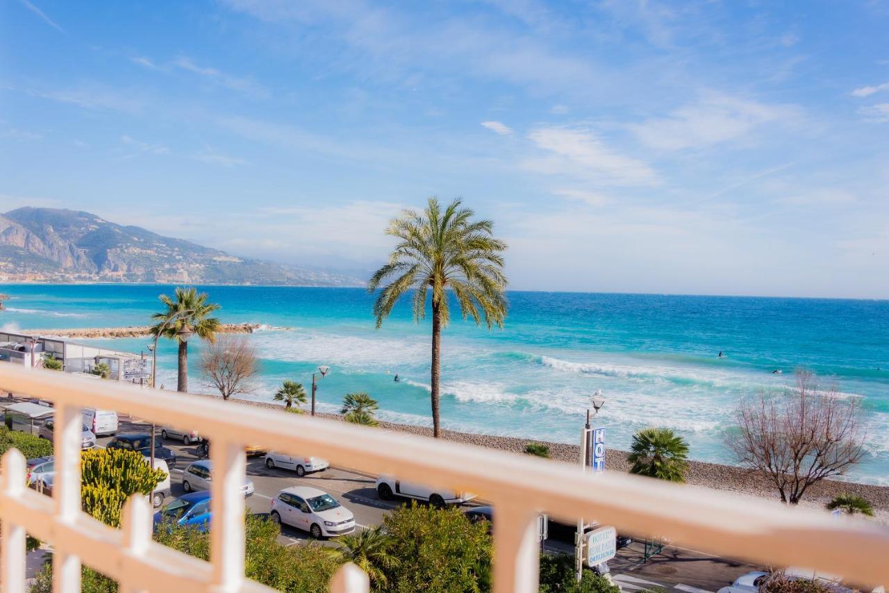 Hotel Et Appartements Reine D'Azur Рокбрюн-Кап-Мартин Екстериор снимка